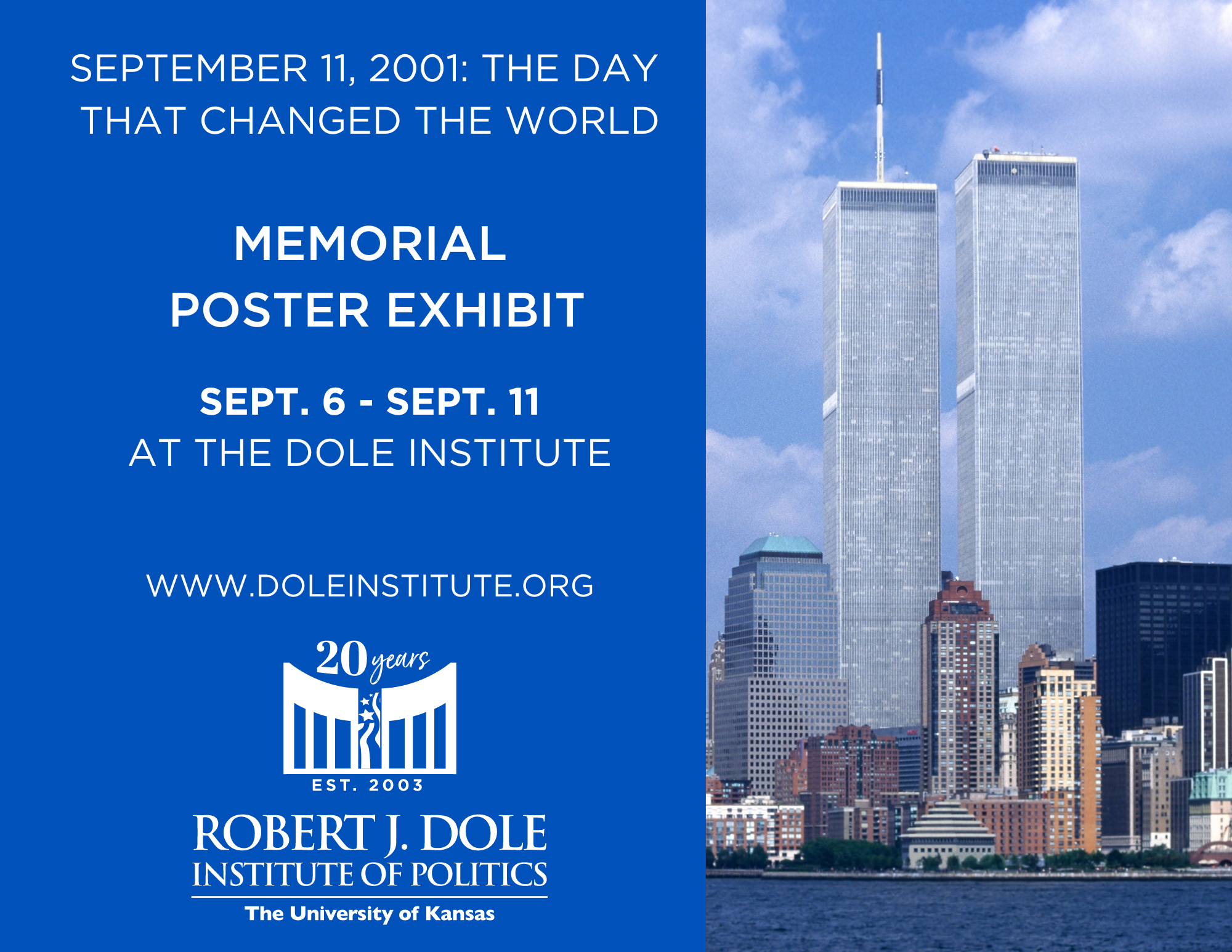 9-11 Memorial Poster Exhibit