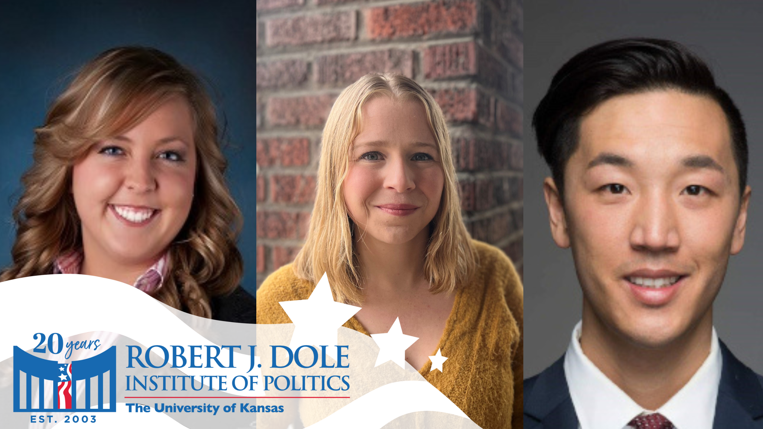 Left: Representative Tory Marie Blew (Arnberger) Middle: Katie Bernard Right: Representative Rui Xu (Ree Shoe)