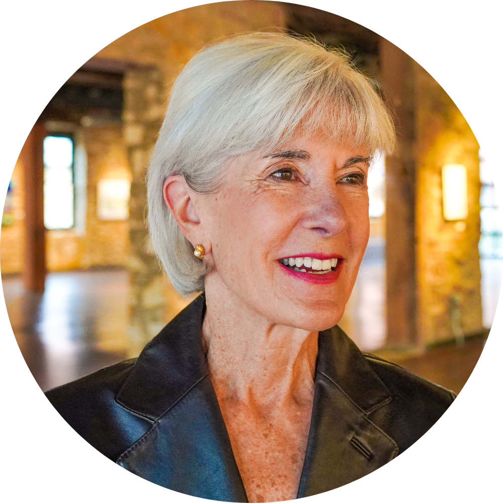 Kathleen Sebelius smiling